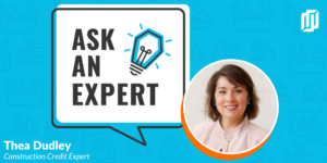 "Ask an Expert" illustration with headshot of Thea Dudley